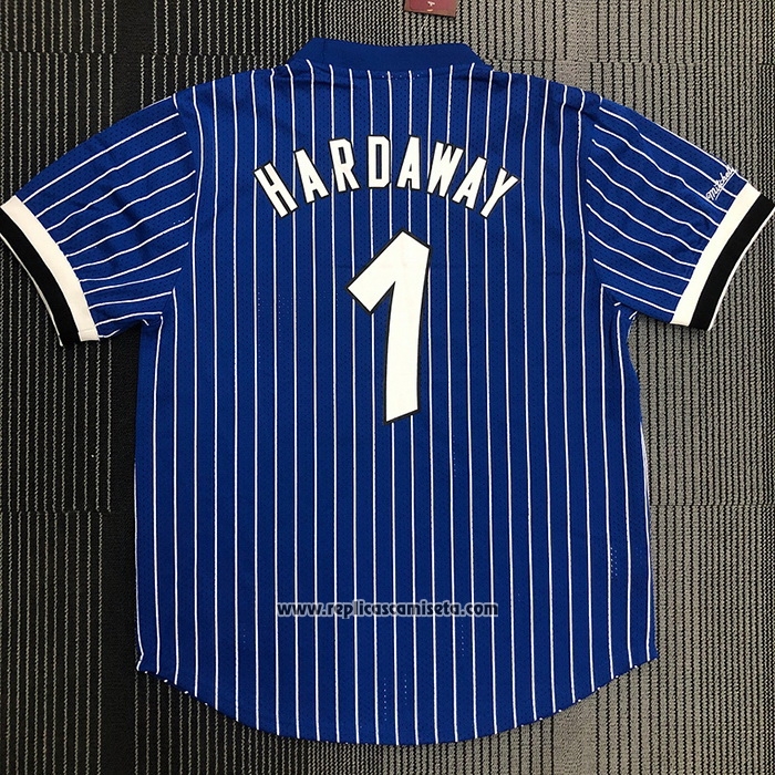 Camiseta Manga Corta Orlando Magic Penny Hardaway #1 Azul